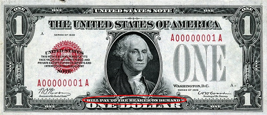 Bild eines US-Dollars