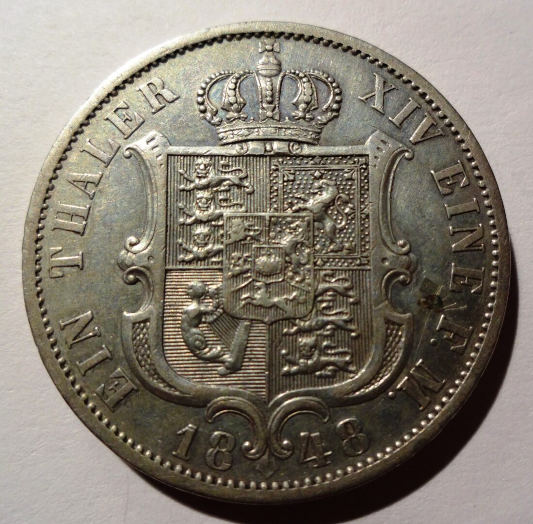 Foto einer Münze