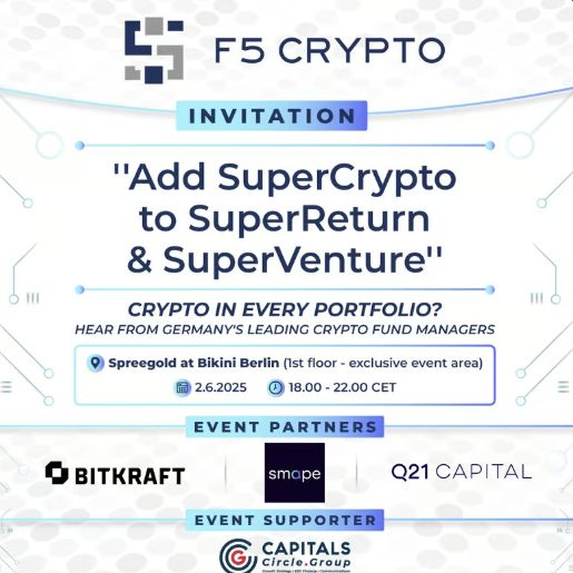 Exclusive SuperCrypto Event in Berlin June 2nd 2025 Exclusive SuperCrypto Event in Berlin June 2nd 2025