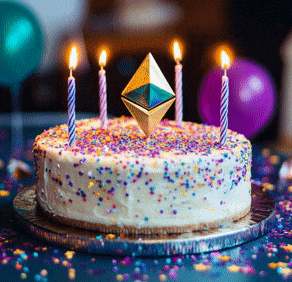 Blocks seit 10 Jahren – Glückwunsch, Ethereum!