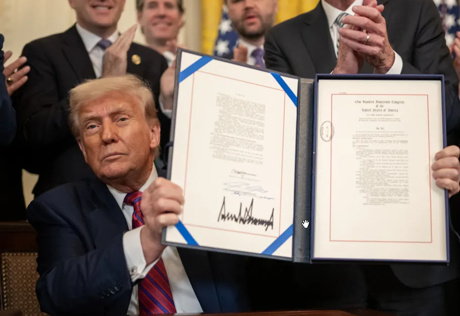 Donald Trump signs GENIUS Act into law